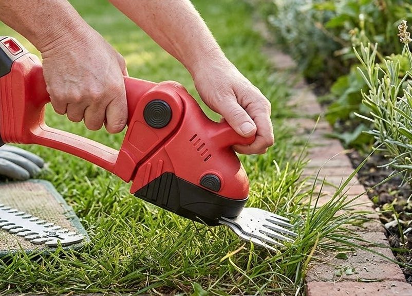 Trimming grass edges