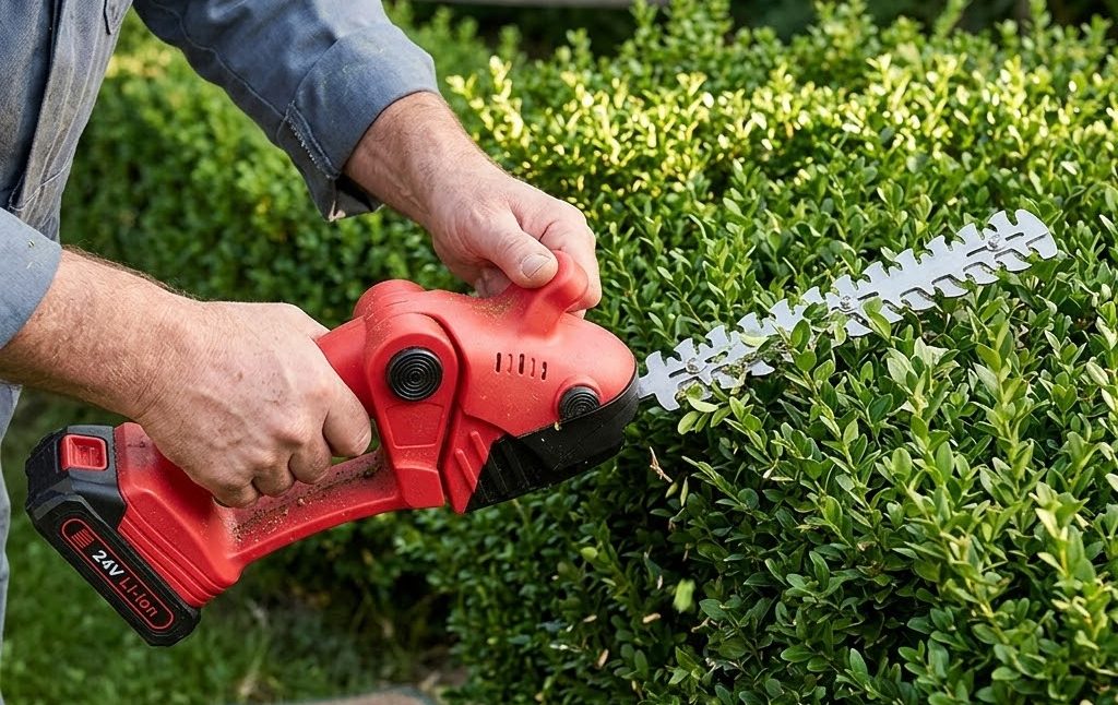 Trimming hedges