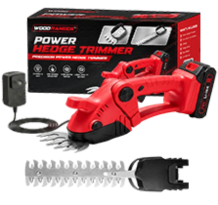 WOODRANGER® Power Hedge Trimmer box contents