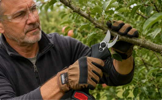 Pruning orchard trees